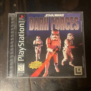 Sony PlayStation Star Wars Dark Forces - Black and Purple